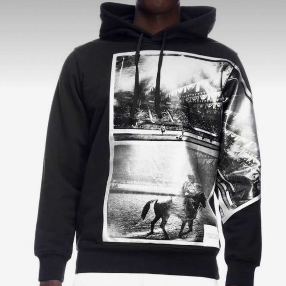 NWT Calvin Klein Andy Warhol Collaboration Black Hoodie